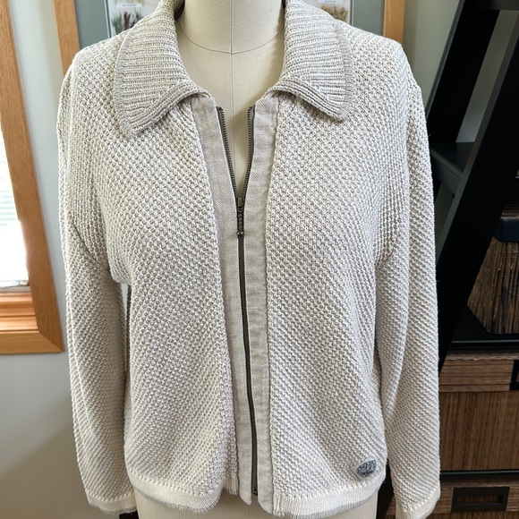 Blue Willi’s DENMARK linen and cotton cardigan in EUC - Picture 3 of 11
